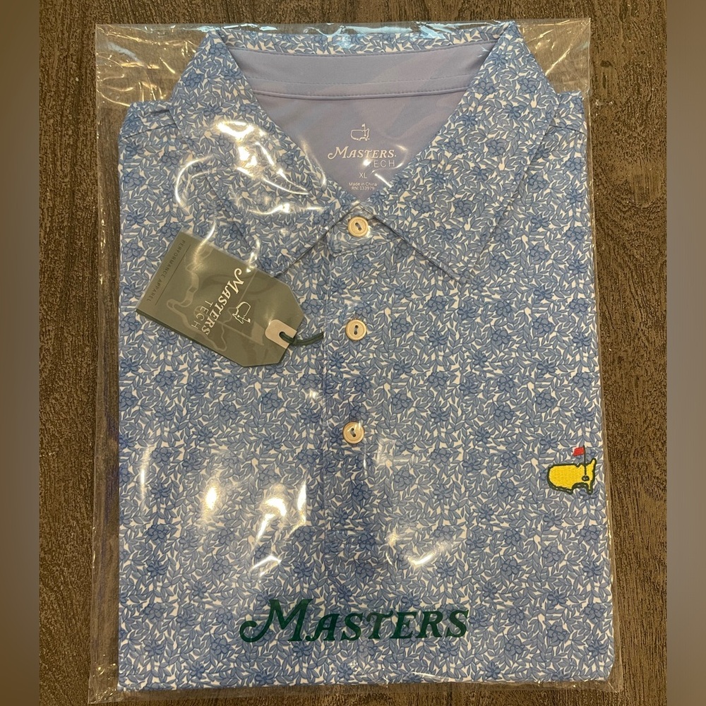 2024 Masters Tech Performance Golf Polo - New w/ Tags